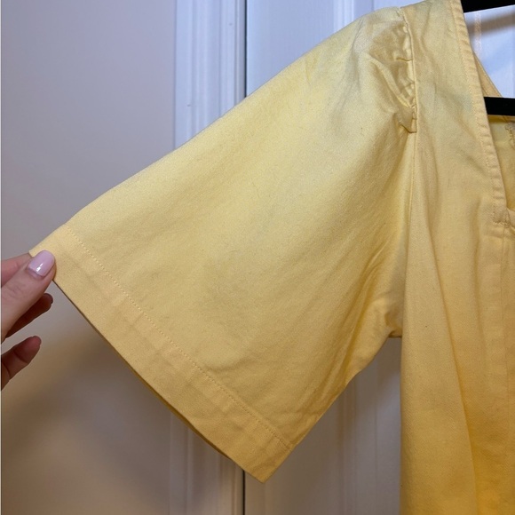 NWT Levi’s - Bohemian Festival Summer Lace Up Crop Top Short Sleeve 100% Cotton - Picture 6 of 10